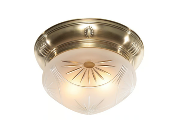 PANNON 25/4 - Brass ceiling light by Patinas Lighting - view 2